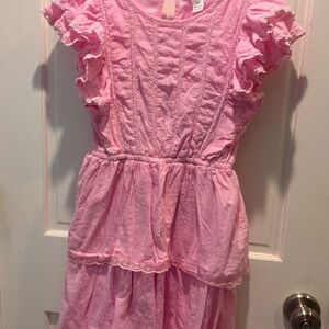 Pink Ruffle Dress